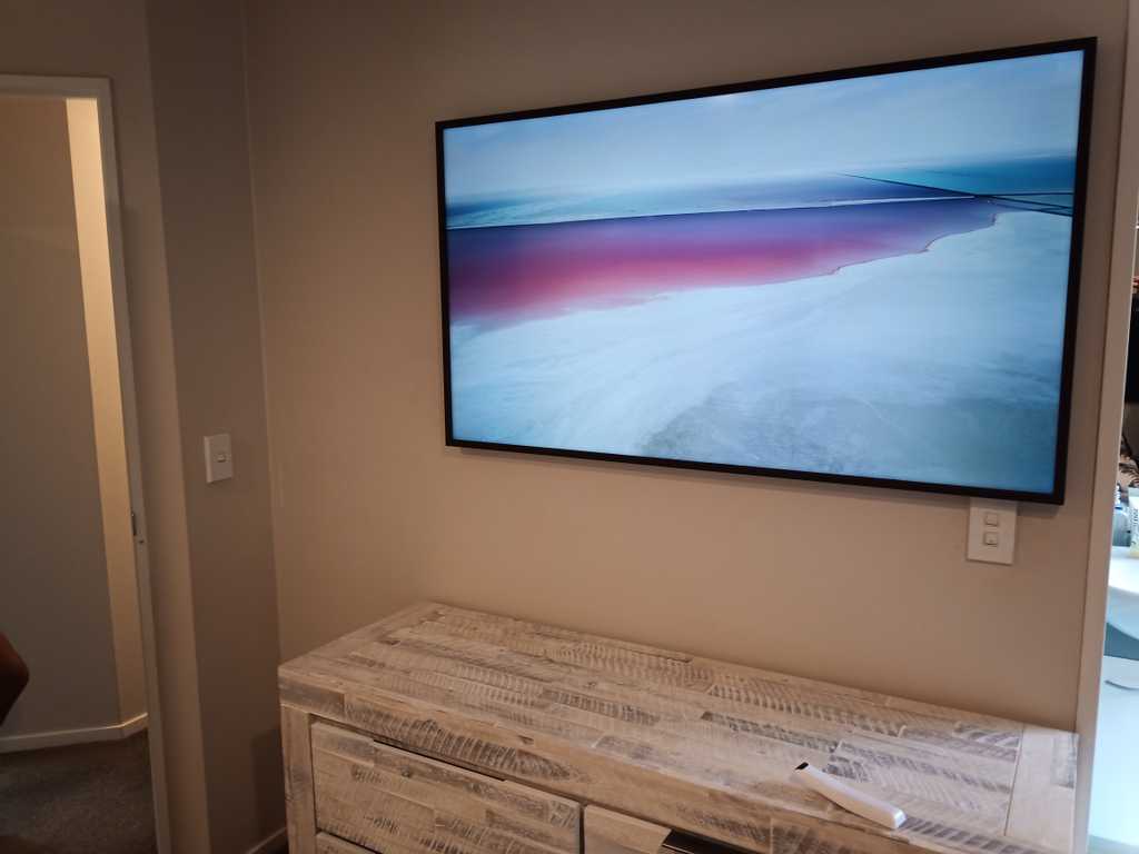 Professional TV wall mount installation services for a sleek and organized living space